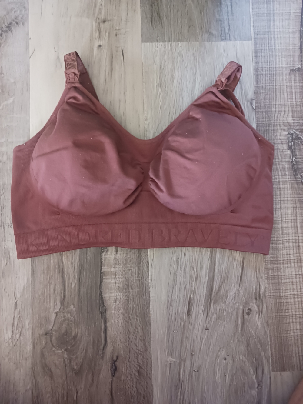 Kindred Bravely Wireless Nursing & Maternity Bra - Mauve Rose